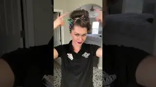Five Minute Pin up Hair #shorts #hairdo #pinuphair