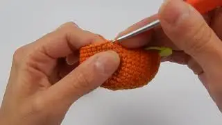 Punto X a crochet, Puntada en X ganchillo, punto para amigurumi.