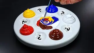 How to Create 11 Magical Colors from Primary Color Mixing | Satisfying Color Mixing