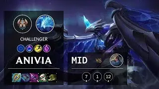 Anivia Mid vs Yasuo - EUNE Challenger Patch 10.9