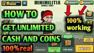 mini militia unlimited money and coins#100% working trick