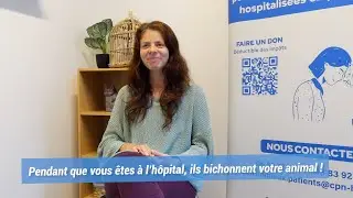 Anne-Sophie Gall, cheffe de projet &agrave; l'association Lien Animaux Patients