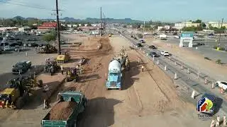 Grant Road - Sparkman Boulevard to Swan Road Drone