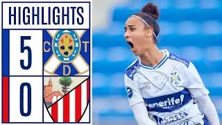 COSTA ADEJE TENERIFE 5 - 0 ATHLETIC CLUB | RESUMEN LIGA F MOEVE