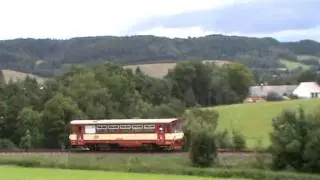 Rozloučení s osobními vlaky na trati 025 Hanušovice - Dolní Lipka