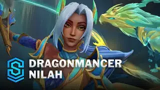 Dragonmancer Nilah Wild Rift Skin Spotlight
