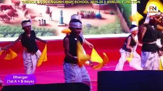 Dhangar (1st A + B boys) || ANNUAL FUNCTION TWINKLE STAR ENGLISH SCHOOL 2025-26