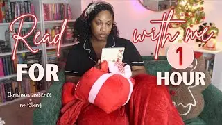 Read With Me| 1 Hour of Cozy Christmas Ambience 📖🎄🎁