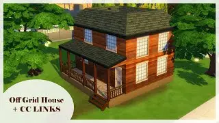 Off Grid House + CC LINKS | Sims 4 Speed Build