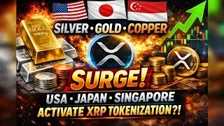 🚨 Silver, Gold & Copper SURGE as USA, Japan & Singapore Activate XRP Tokenization?!