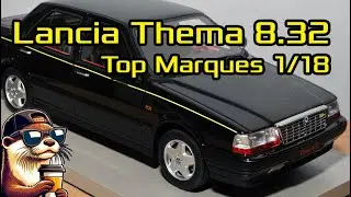 Lancia Thema 8.32 - Serie 2 - Noire - Top Marques 1-18 - #Thema832 #FerrariV8