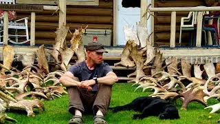 200 Moose Paddles with a Shed Dog | Maine Shed Tour 2021