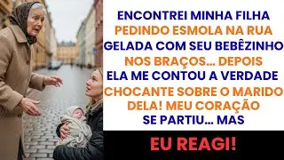 Encontrei minha filha pedindo esmola com o bebê… então revelou a verdade chocante!