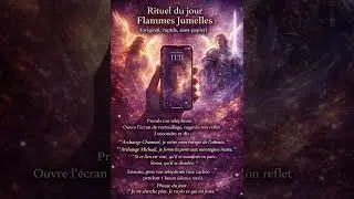 Flammes jumelles: Archange Micha&euml;l coupe l&rsquo;attente Chamuel garde l&rsquo;amour. #flammesjumelles #archange
