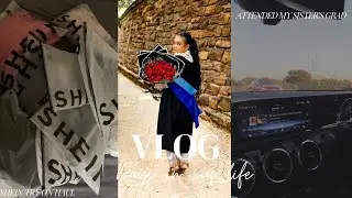 Mini vlog:SHEIN try-on haul | From Ms to Dr-attended my sister’s grad