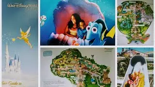 Theme Park Map Monday Walt Disney World 2010 Episode 5 Theme park maps from across the years & world