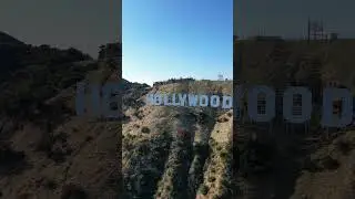 The Iconic Hollywood Sign: A Timeless Landmark🎥🇺🇸 #usa #losangeles #hollywoodsign #hollywood #shorts