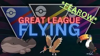 В Большой лиге Кубка Солнца команда Clodsire Fearow SHADOW Toucannon просто летает в PokemonGo!