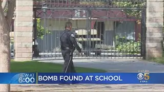 Police, FBI Analyze 'Functioning Explosive Device' Found At San Jose Oak Grove High School