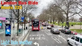 London Bus Ride 🇬🇧 Route 220 - Towards Wandsworth