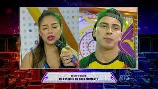 Yesly y Jhon no están en un buen momento