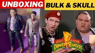 Unboxing BULK & SKULL Figures (Super 7) - Mighty Morphin' Power Rangers
