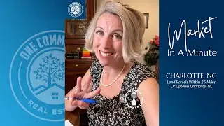 Land Parcels for sale in the Charlotte, North Carolina Real Estate Market