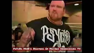 Masterz Of Mayhem TV - Brett Powers vs PsYcHo MikE