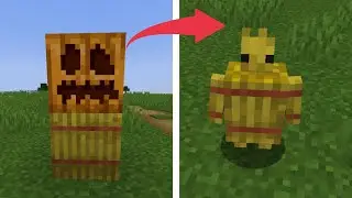 it's a straw golem