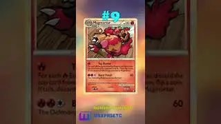 Top 15 Magmortar Pok&eacute;mon Cards #subscribe#comment #highquality#pok&eacute;mon#tcg#shorts#magmortar