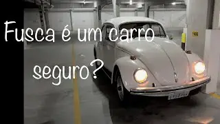 O Fusca &eacute; um carro seguro? Rodando com o Fusca 1300L pro trabalho