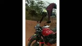 Hero Xpulse 200 stunt fail