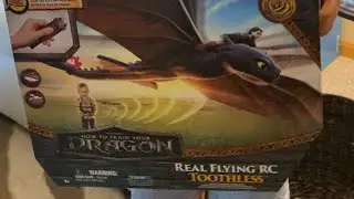 How to train your dragon rc toy review and unboxing