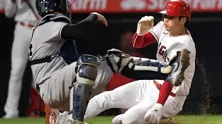 OHTANI STEALS HOME! Shohei sneaks in for the steal of home vs. Yankees!