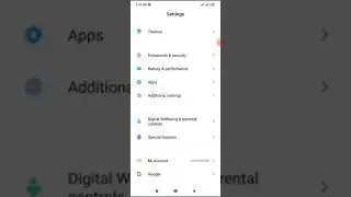 How to phone service apps version check on redmi note 8