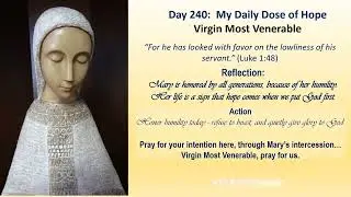 MY DAILY DOSE OF HOPE - Week 36, Day 240