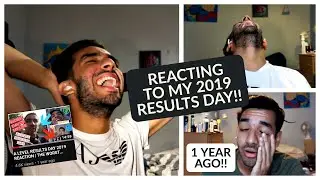 REACTING TO MY 2019 A-LEVEL RESULTS DAY!! | Showercapsuf