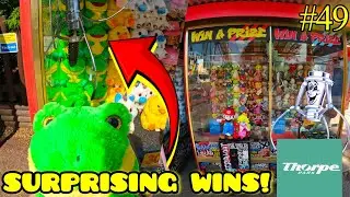 Claw Machines UK Episode #49 | Thorpe Park | WINNING After Rigging Adjustments