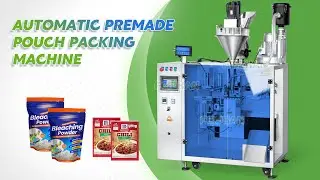 FZ-AFS09 Automatic Premade Pouch Food Powder Pacakging Machine with Vacuum Dust Collector