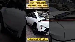 Tata Curvv Ceramic Coating, Interior Mods & Glass Film | Republic Motor Works Patna