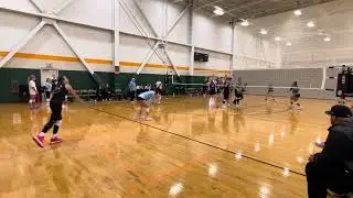 Won vs. TEV set 1: 25-19