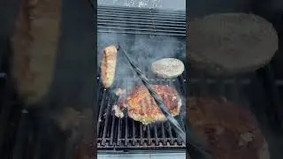 🐖 Hand Crafted Pig Tail Flippers! #pelletgrill #ribeyes #tomahawksteak  #bbqfood