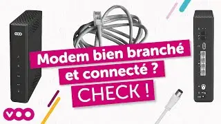 Comment v&eacute;rifier si mon modem est correctement branch&eacute; et connect&eacute; ?