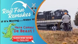 Here Come De Beast Compilation (Train 334) Pwalpar Rail Fan Remake