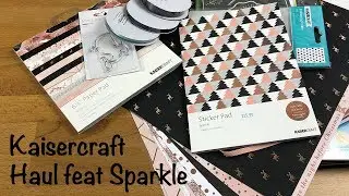 Kaisercraft Haul Featuring Sparkle Collection