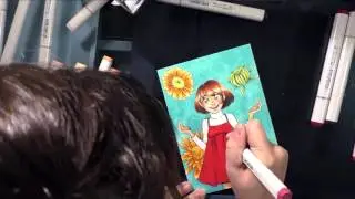 MEXPY and Copic Marker Timelapse