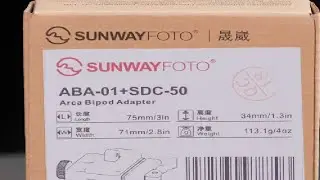 Sunwayfoto ABA 01 Acra Bipod Adapter, Connecting Harris Bipods and Arca Swiss Clamps Review
