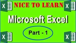 How to learn Microsoft Excel 2010 (Part - 1) 