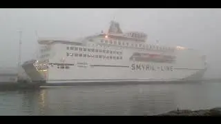 NORRÖNA liegt am Kai in Torshavn, Färöer - 7.11.25