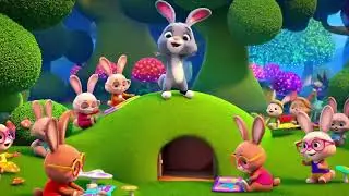 The Smart Glasses-Wearing Bunnies | Children's Song